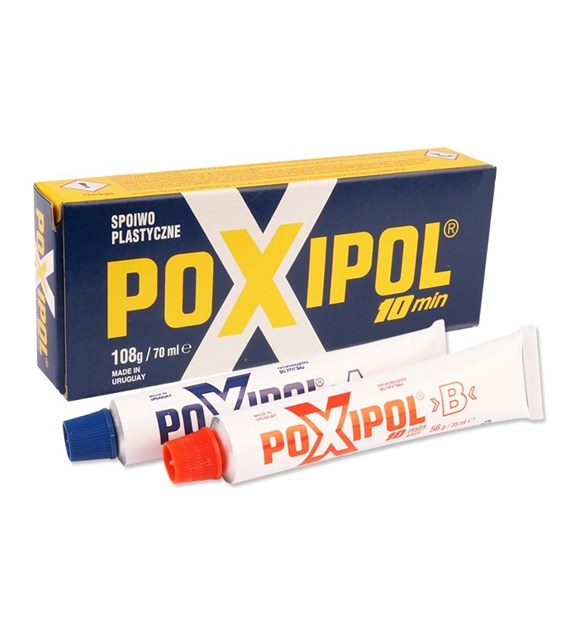 POXIPOL - two-component metallic adhesive 108g / 70ml