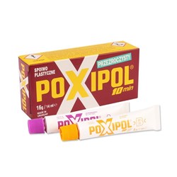 POXIPOL - klej dwuskładnikowyprzezroczysty, 16 g / 14 ml