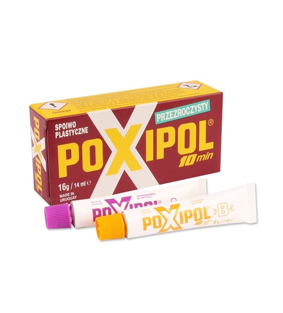 POXIPOL - two-component transparent adhesive, 16g / 14ml