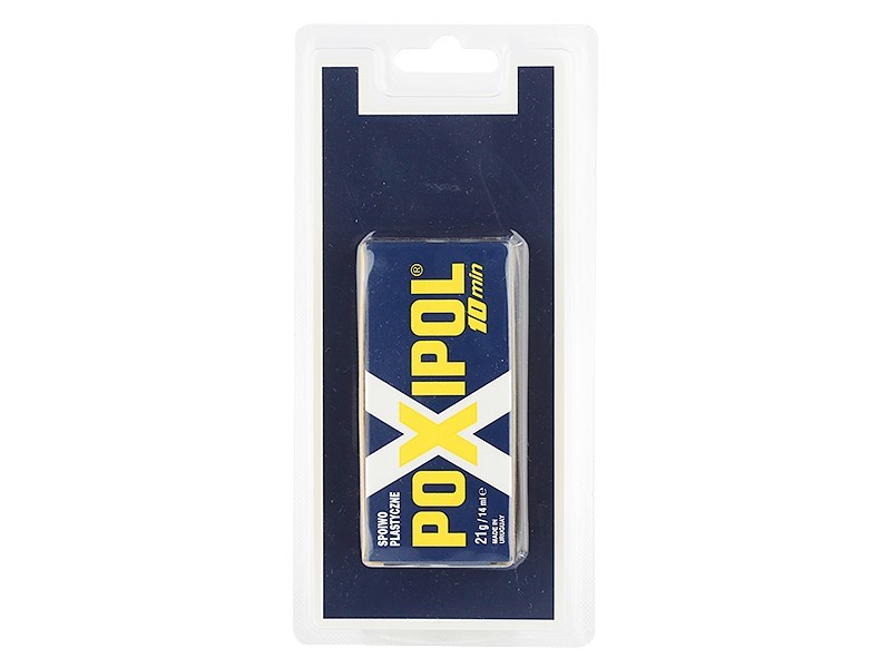 POXIPOL - two-component adhesive in a blister, metallic, 21g / 14ml