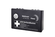Erste-Hilfe-Set DIN 13164:2022-02, schwarze Plastikbox