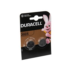 Batteries Duracell 3V DL 2025, 2 pcs 