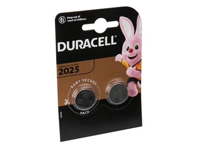 Duracell 3V DL 2025 Batterien, 2 Stk