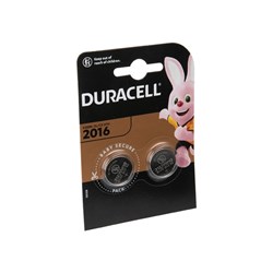 Piles Duracell 3V DL 2016B, lot de 2