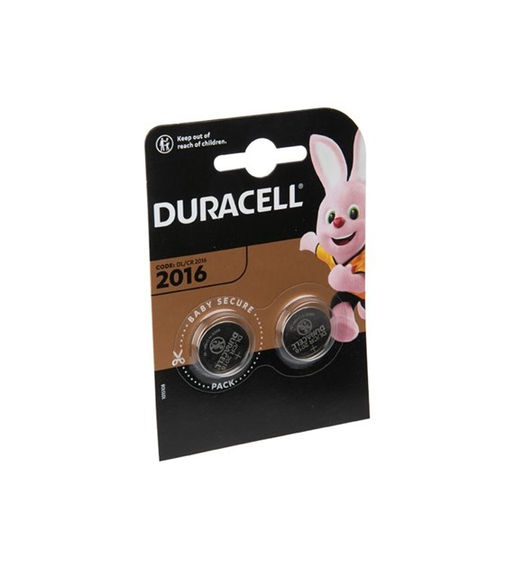 Batteries Duracell 3V DL 2016B , pack of 2