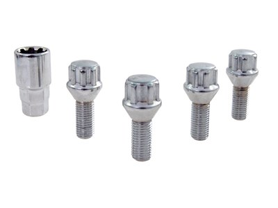 Anti-theft lock screw M12x1.5x26 mm, B cone