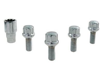 Anti-theft lock screw M12x1.5x26 mm C ball