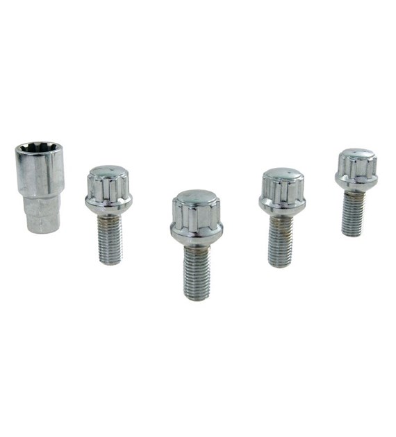 Śruby zabezpieczające M12x1,5x26 mm, C kula