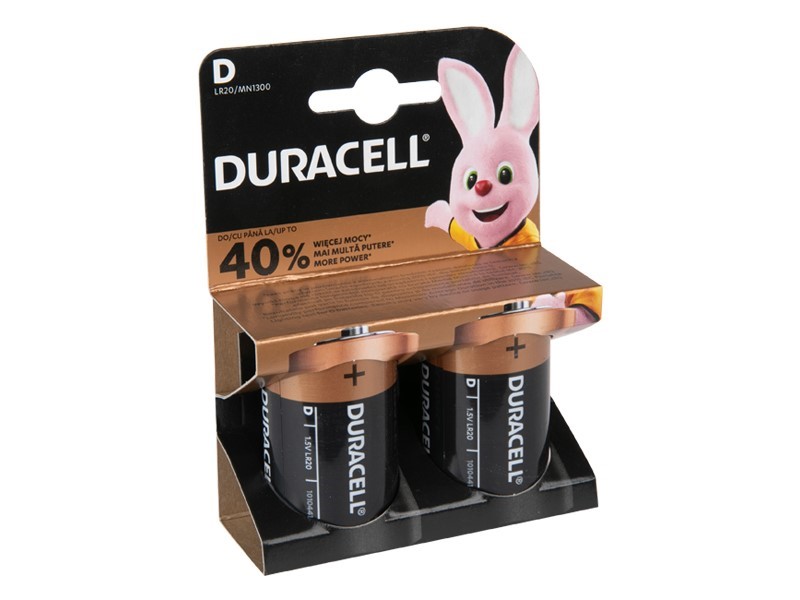 Baterie Duracell LR20 MN1300, 2 szt.