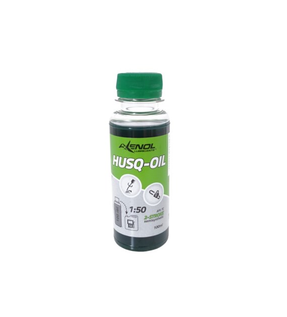 Axenol Husq-Oil, 2-stroke engine oil, green, 100 ml