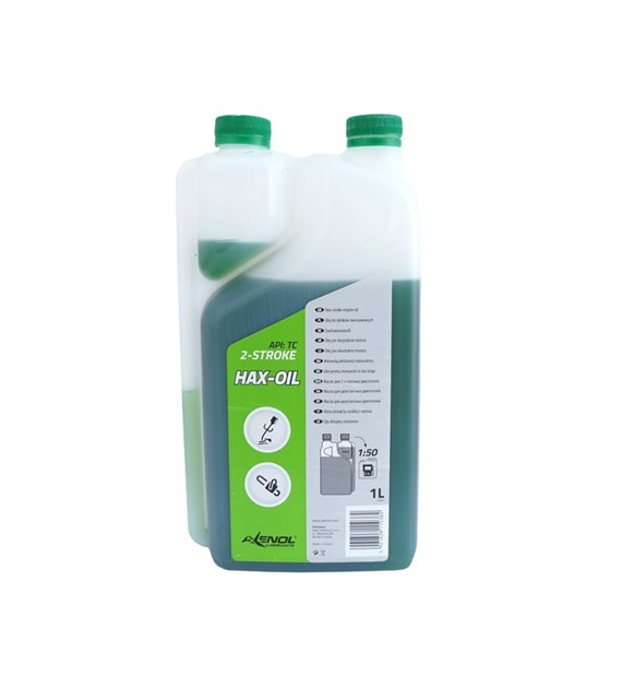 Axenol Husq-Oil, 2-stroke engine oil, green, 1L