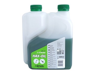 Axenol Husq-Oil, 2-stroke engine oil, green, 500 ml