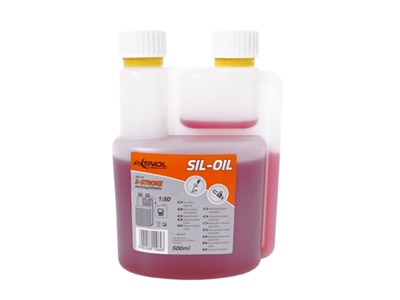 Axenol Sil-Oil, 2-stroke engine oil, red, 500 ml