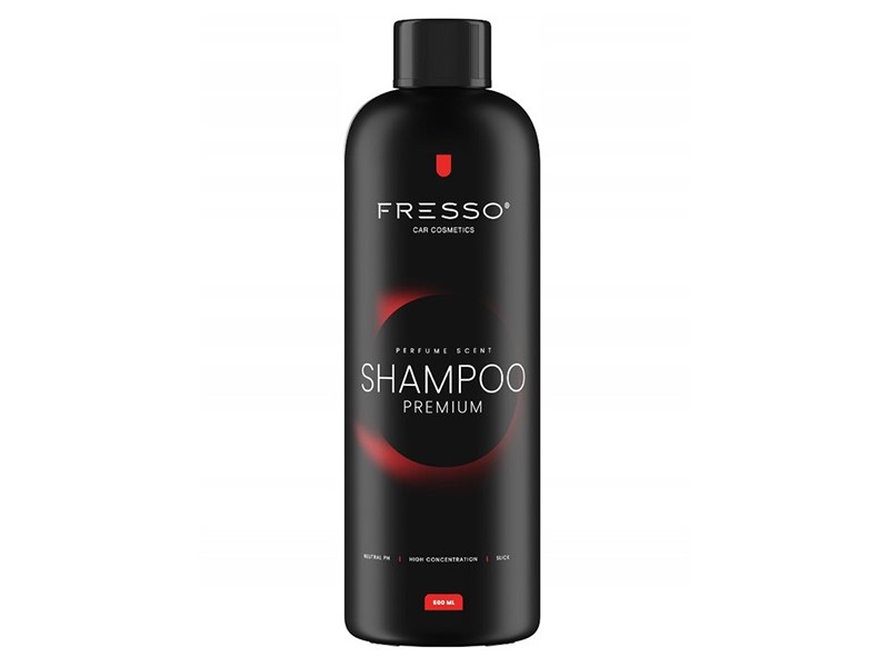 FRESSO Shampoo Premium, perfumowany szampon do mycia karoserii, 0,5 L