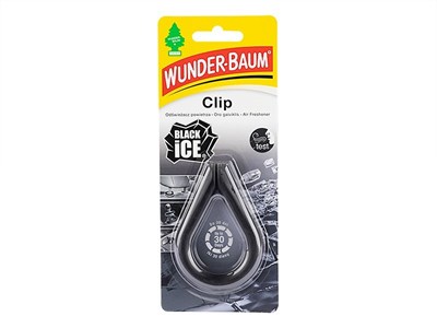 Air freshener CLIP Wunder-Baum, Black-Ice 