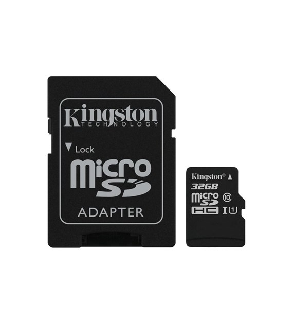 Carte mémoire Kingston Canvas Select 32 Go, microSDHC Classe 10