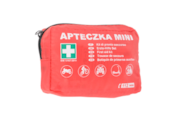 Trousse de premiers secours DIN 13164 + bouche à bouche, rouge
