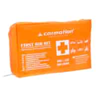 Erste-Hilfe-Set DIN 13164-2022, orangefarbene Stofftasche