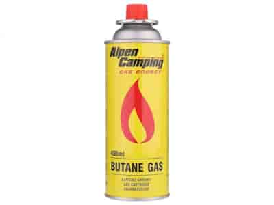 Cartouche de gaz pour rechaud de camping, 400 ml