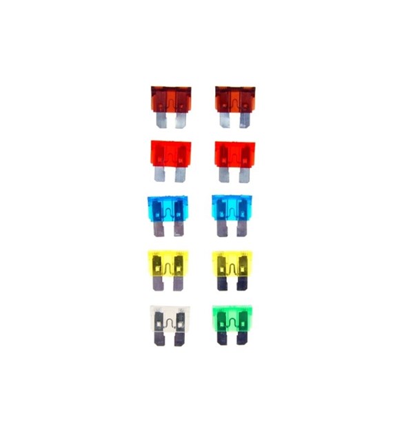 Blade fuses UNI, 10 pcs.