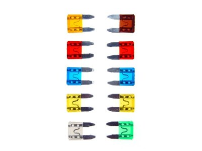 Blade fuses MINI, 10 pcs.