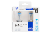 Bulbs VISION crystal white H4 12V 60/55W P43t +150%, 2 pcs