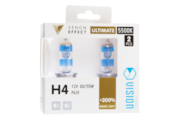 Bulbs VISION ultimate white H4 12V 60/55W P43t +200%, 2 pcs