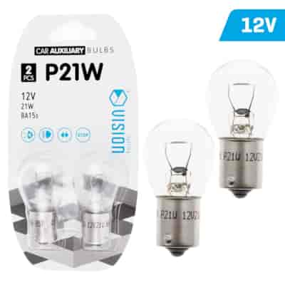 Żarówki VISION P21W 12V 21W BA15s, blister 2 szt. (58825)