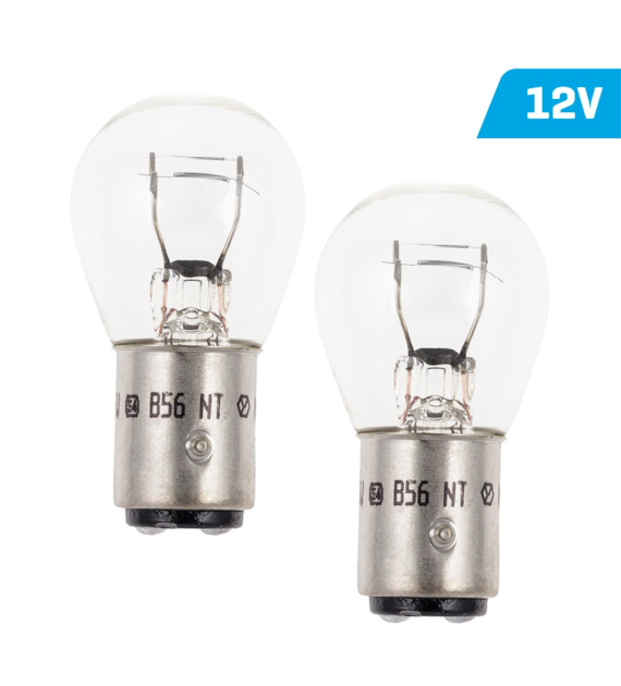 Żarówki VISION P21/5W 12V 21/5W BAY15d, blister 2 szt. (58822)