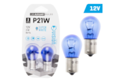Bulbs VISION P21W 12V 21/5W BA15s, super white, blister 2 pcs