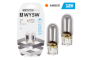 Żarówki VISION WY5W 12V 5W W2.1x9.5d, amber chrome, blister 2 szt.