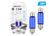 Bulbs VISION C5W SV8.5 11X36 12V 5W, super white, blister 2 pcs