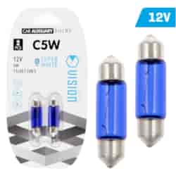 Żarówki VISION C5W SV8.5 11X36 12V 5W, super white, blister 2 szt.