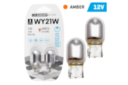 Żarówki VISION WY21W 12V 21W WX3x16d, amber chrome, blister 2 szt.