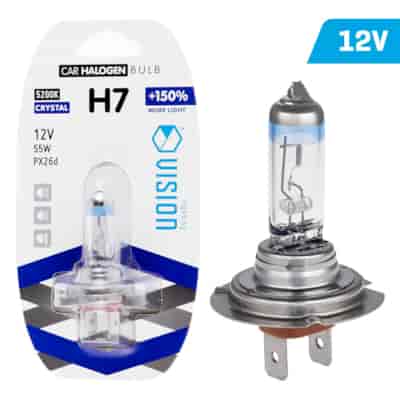 Żarówka VISION crystal white H7 12V 55W PX26d +150%, blister 1 szt.