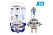 Bulb VISION crystal white H4 12V 60/55W P43t +150%, blister 1 pc
