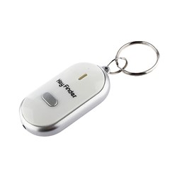 Key finder with whistler