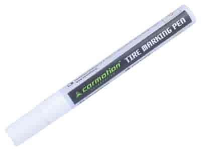 Tire marking pen, white