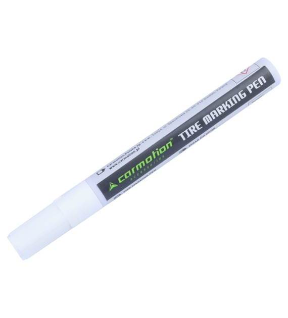 Tire marking pen, white