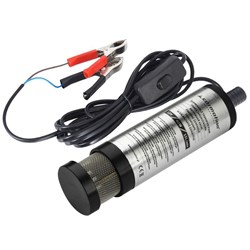 Submersible fuel pump diam. 38 mm 12V with strainer