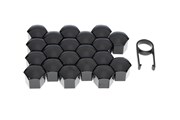 Screw covers  , black, 20 pcs 