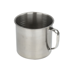 Kubek stalowy, 600 ml