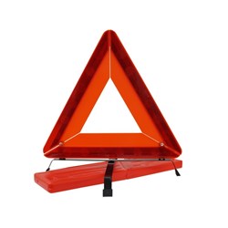 Warning triangle large, plastic inside, in box, E11