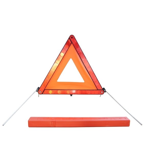 Kleines Warndreieck, Mitte aus PVC-Folie, im Etui, E11