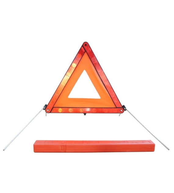 Kleines Warndreieck, Mitte aus PVC-Folie, im Etui, E11
