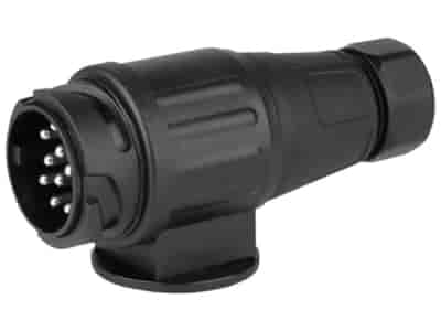 Plastic 13-pin trailer plug