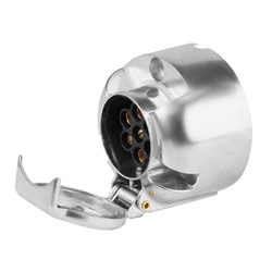 Gniazdo przyczepy 7 PIN, aluminiowe