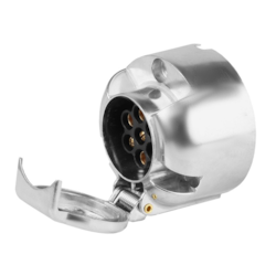 Gniazdo przyczepy 7 PIN, aluminiowe