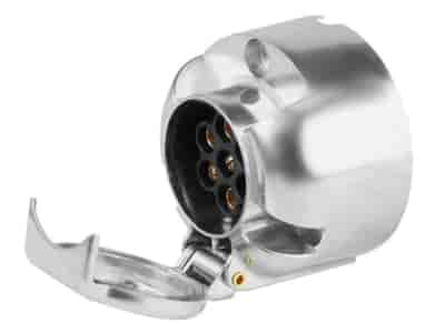 Gniazdo przyczepy 7 PIN, aluminiowe