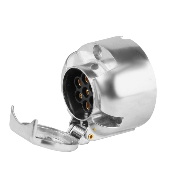 Gniazdo przyczepy 7 PIN, aluminiowe
